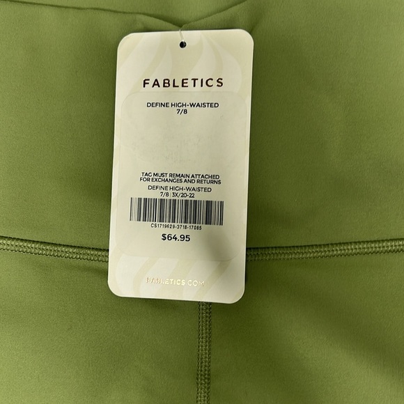 Fabletics 7/8 Define High Waisted Powerhold Leggings- NWT - Picture 2 of 5
